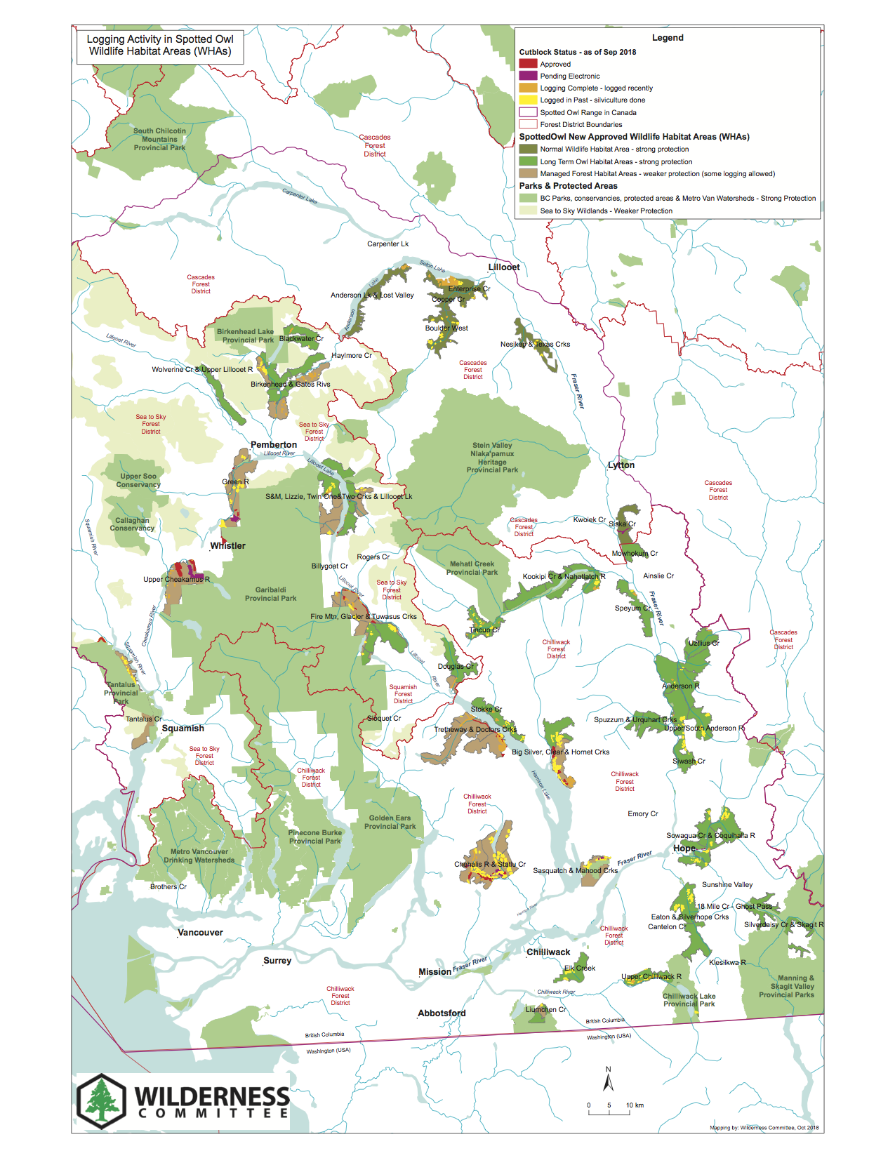 logging spotted owl habitat